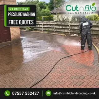 🚿 Get Your Property Winter-Ready! 🚿
With the wetter weather coming in, now is the perfect time to have your driveway, patio and pathways professionally cleaned—removing built-up moss and algae that can make surfaces slippery during the colder months.
Our full pressure-washing package includes:
🟢 High-pressure cleaning
⚪️ Chemical treatment
⚫️ Weedkiller applied
🟢 Kiln-dried sand
We clean:
• Monoblock
• Driveways
• Patios and slabs
• Decking
• Pathways
• Walls
• Artificial grass
✅ All monoblock pressure-washing jobs include re-sanding completely FREE of charge!
🌱 Artificial-Grass Maintenance Package
• Pressure washing
• Disinfection
• Deodorising
• Weed treatment
• Surrounding areas blown down
• Grass power-brushed back up
‼️ BUSINESS DEAL—20% OFF ‼️
Available for business premises, including showrooms, dentists, hairdressers, pubs, clubs and more.
📸 For a quick ballpark quote, simply WhatsApp us a few photos:
📱 07557 552427
Cut N Blo Landscaping 🚿🚿🚿